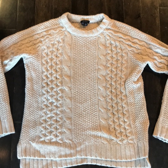 theory cable knit sweater